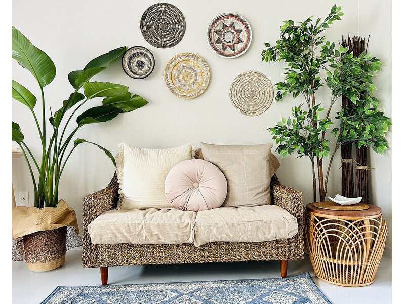 アジアンな店内